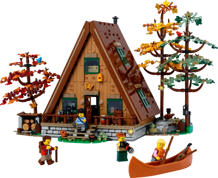 A-Frame Cabin 21338 | Ideas | Buy online at the Official LEGO® Shop GB 