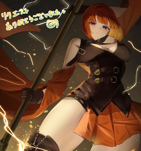 skeb art by @ZmJzVod0TRjtymi