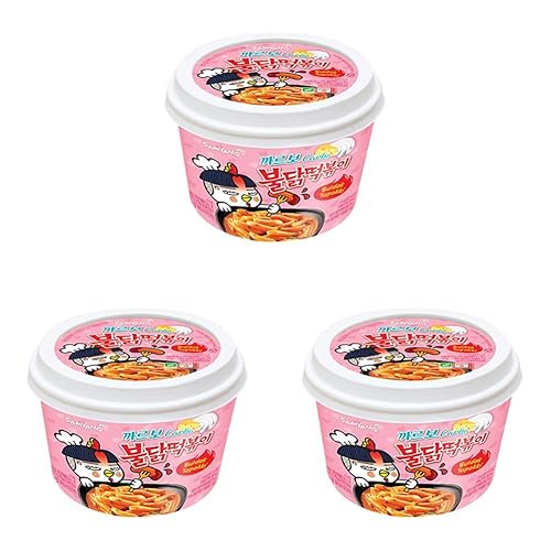 Samyang Carbo Buldak Tteokbokki (3 Pack)