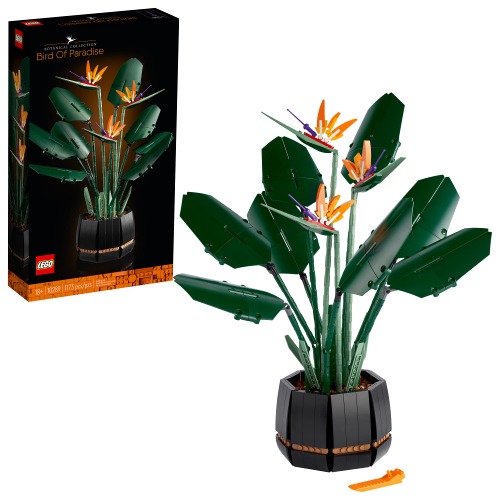 LEGO Icons Botanical Collection Bird of Paradise 10289, Flowers & Plants Model, DIY Set for Adults, Creative Activity, Office or Home Décor Gift Idea