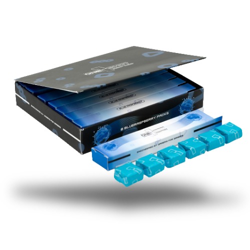 Blue Raspberry Energy Chews | 75mg Caffeine per Piece (48 Pieces)