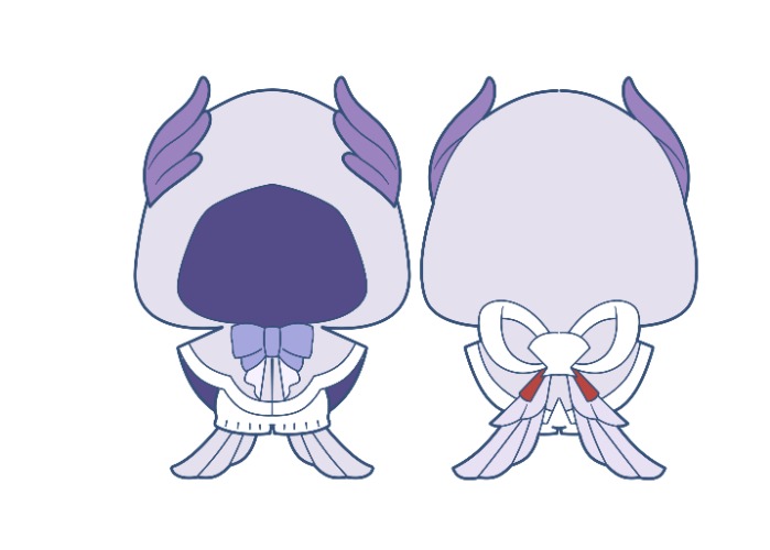 【Consignment Sales】PLUSH WONDERLAND Game Genshin Impact Cotton Doll Plush 20CM  Sangonomiya Kokomi  Plushies  FANMADE | Clothes Only-No Doll-PRESALE