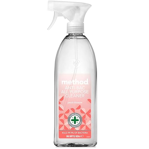 Method Antibacterial Spray, All Purpose Cleaner, Peach Blossom, 828 ml