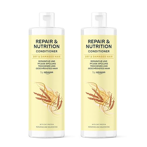 by Amazon Repair & Nutrition Conditioner, 2 x 300 ml - Repair & Nutrition Conditioner - 300 ml (Pack of 2)