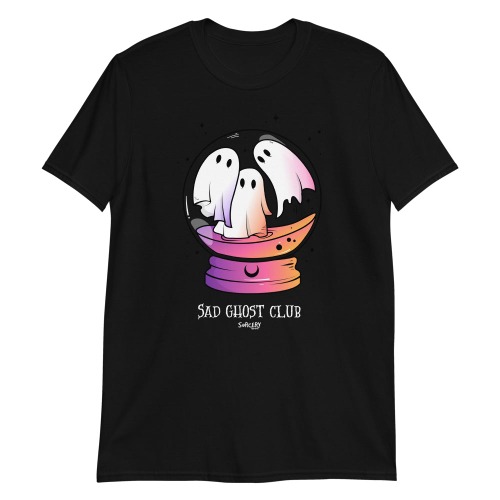 'Sad Ghost Club' Short-Sleeve Unisex T-Shirt - L