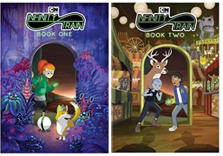 Infinity Train CN Series Complete Seasons Books 1 and 2 DVD Set