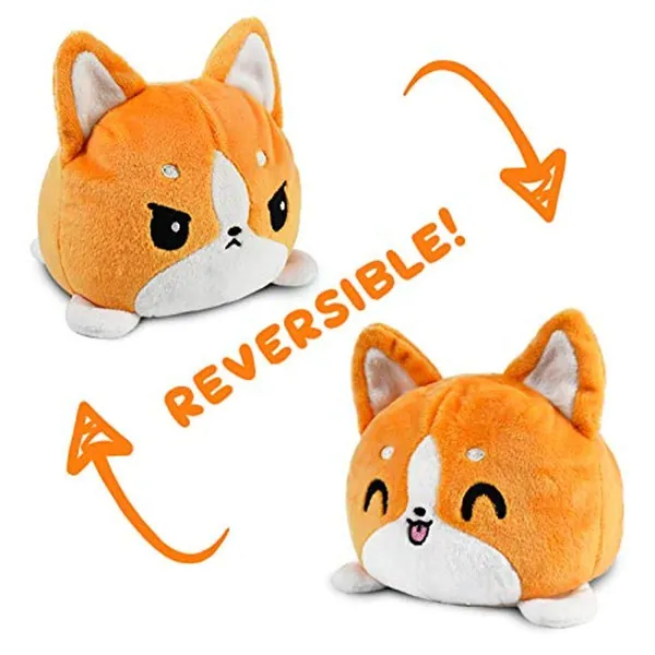 Reversible Corgi Plushie