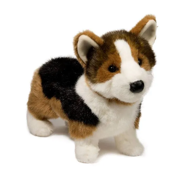 Tri-Color Corgi Dog Plush