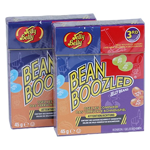 2 Jelly Belly Bean Boozled Flip Top Boxes - Mixed-Fruit - 45 g (Pack of 2)