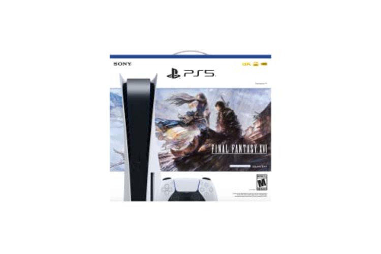 PlayStation 5 Console – FINAL FANTASY XVI Bundle - Disc - FINAL FANTASY XVI Bundle