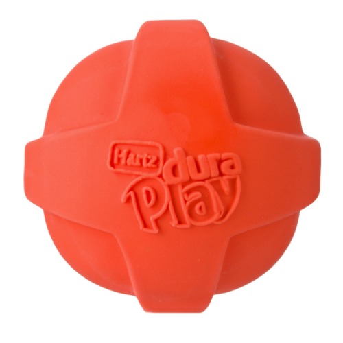 Hartz DuraPlay Bacon Scented Dog Toys - green, orange, pink M (Pack of 1) Ball