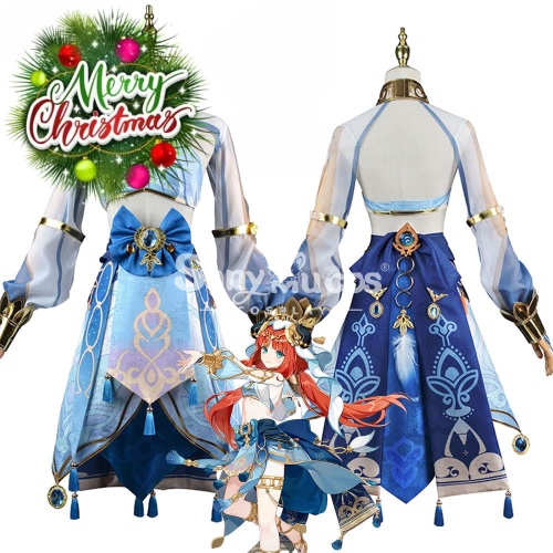 【In Stock】Game Genshin Impact Cosplay Nilou Cosplay Costume Plus Size - M