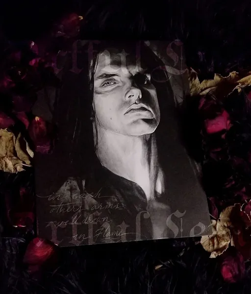 Die With Me - Peter Steele - Type O Negative - Fan Art - Fine Art - 8.5x11