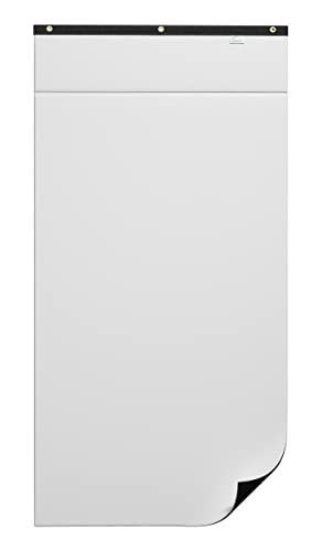Audimute Sound Absorption Sheet | Sound Dampening Blanket - Soundproofing Sheet - Reduce Noise - Acoustic Foam Alternative | - (White) - 96" x 48" - White