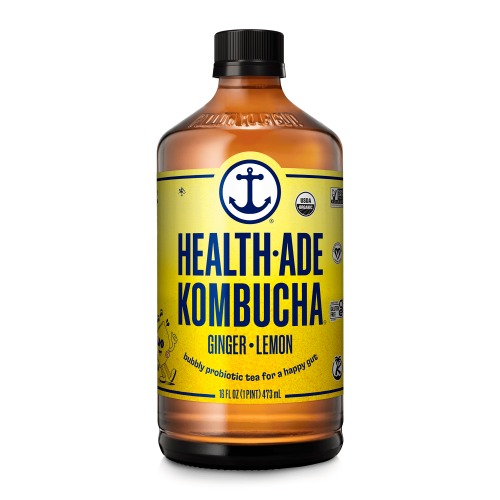 Wholesale Ginger-Lemon Kombucha - 12 Pack