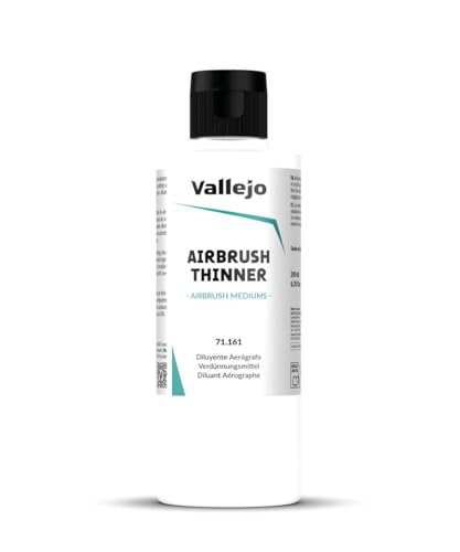Vallejo Airbrush Thinner 200ml Paint, 6.76 Fl Oz (Pack of 1) - 200ml Paint