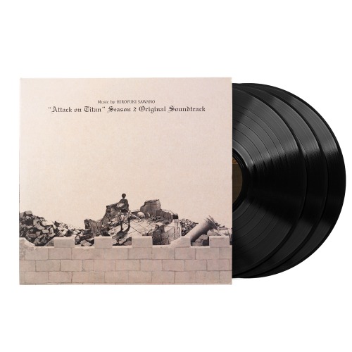 Attack on Titan Season 2 (Original Soundtrack) - Hiroyuki Sawano (3xLP Vinyl Record)