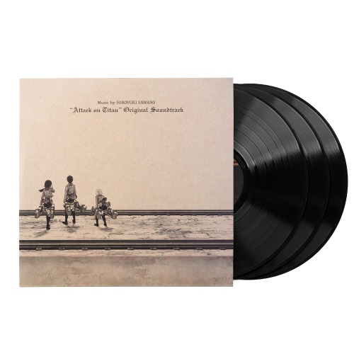 Attack on Titan Season 1 (Original Soundtrack) - Hiroyuki Sawano (3xLP Vinyl Record)