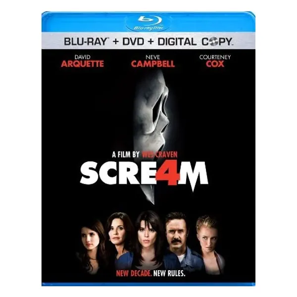 
                            Scream 4 (Blu-ray + DVD + Digital Copy)
                        