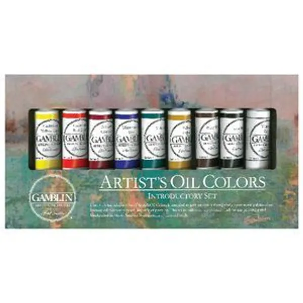 Gamblin Artist’s Oil Paint Introductory Set 9 Pack