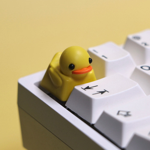Duckey Keycap - Yellow