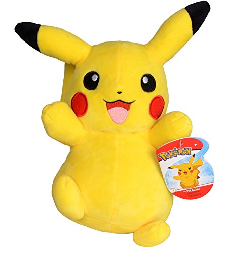 Pokemon Pikachu 8" Plush - Officially Licensed and Stuffed Animal Material