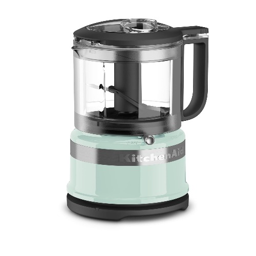 KitchenAid KFC3516IC 3.5 Cup Mini Food Processor, Ice - Ice Blue Cup Mini Food Processor