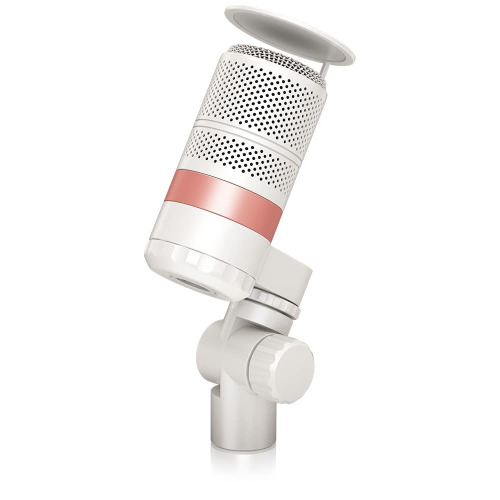 TC-Helicon GoXLR MIC-WH Dynamic Broadcast Microphone with Integrated Pop Filter. - White