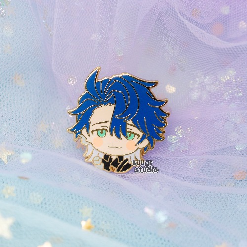 HSR Sampo and Sparkle the Masked Fools Honkai Star Rail Hard Enamel Pin - Sampo / [A Grade] / Locking Clasps