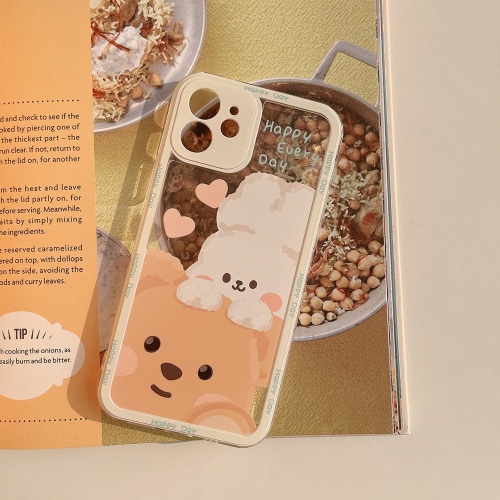 Teddy & Bunny Friends iPhone Case - For iphone 11