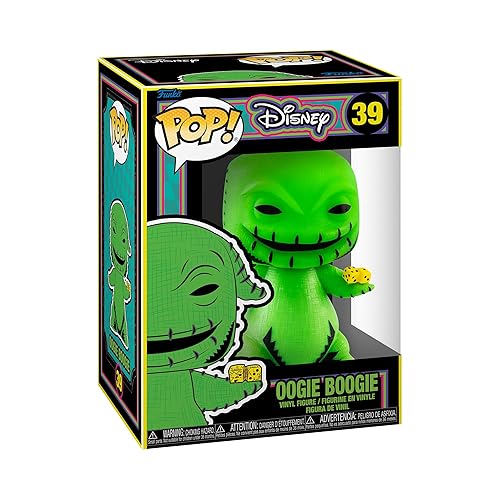 Funko Pop! Disney: The Nightmare Before Christmas - Oogie (Blacklight) - Multicolor