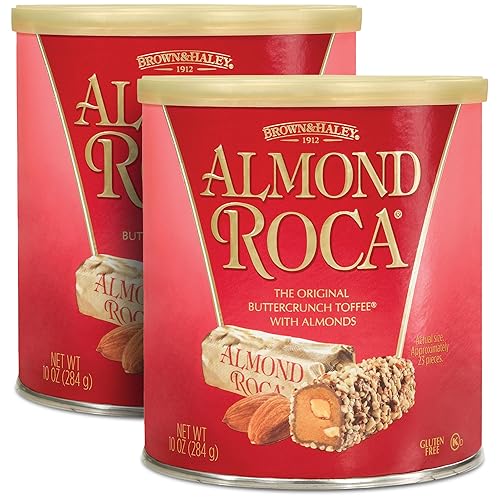 Canister - ALMOND ROCA - 10 oz - Pack of 2