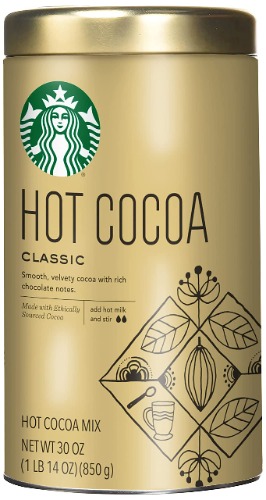 Starbucks Classic Hot Cocoa Mix, 30-Ounce Tin (Pack of 1) - 1.87 Pound (Pack of 1)