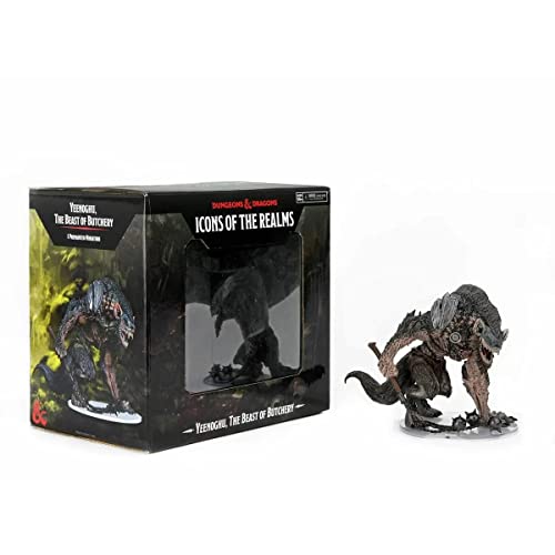 WizKid D&D: Icons of The Realms: Yeenoghu, The Beast of Butchery, Multicolor, 96144