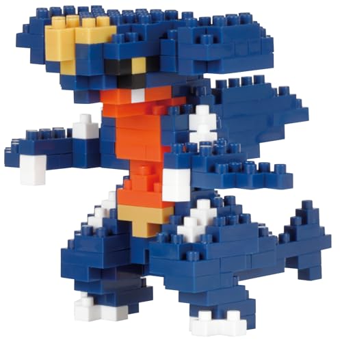 nanoblock - Garchomp [Pokémon], Pokémon Series Building Kit, 210