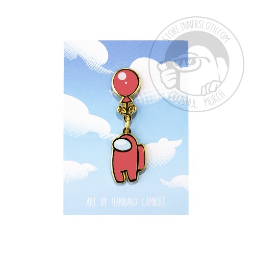 Among Us: Balloon Crewmate Pins | CORAL