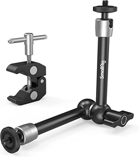 SMALLRIG 10 Zoll Magic Arm mit Super Clamp Large Crab Zangenclip für Monitor LED Licht - KBUM2732 - 10 Zoll