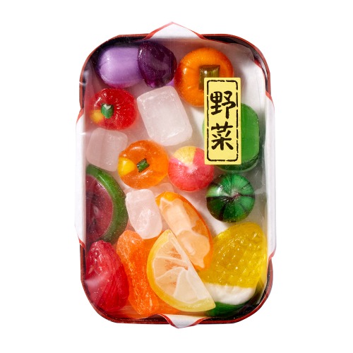 Vegetable Styled Hard Candy