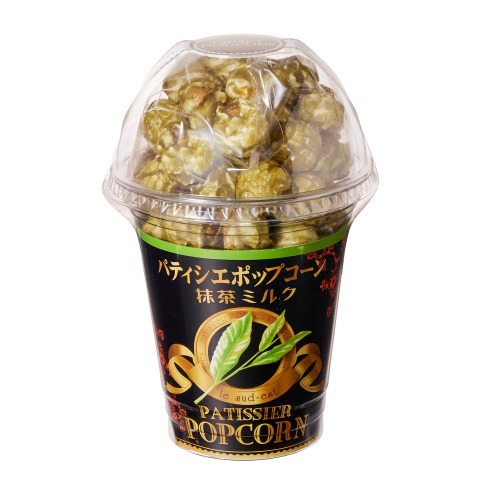 Cup Popcorn Matcha Milk