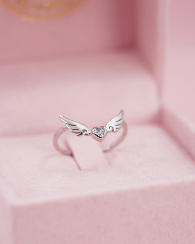 My Darling ring | 1 0 ES- 50 EU / light pink