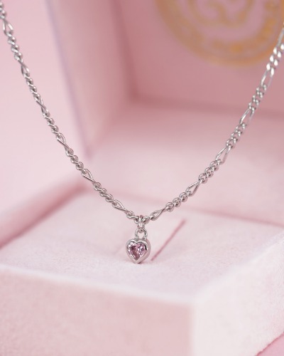 Self Love necklace | 50cm / pink