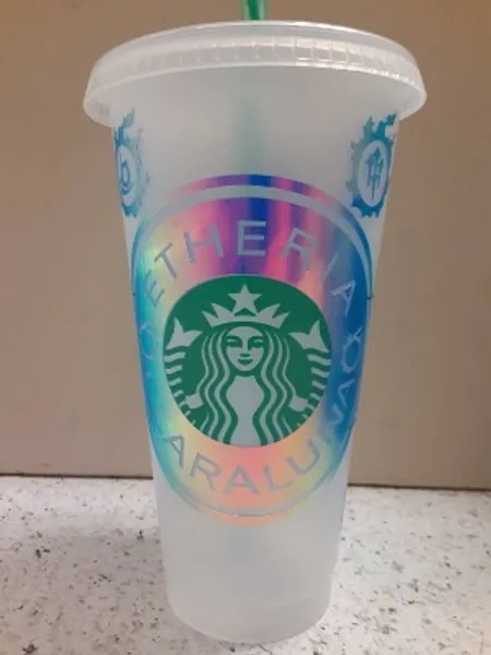 Personalized FFXIV Starbucks Cold Cup | Etsy