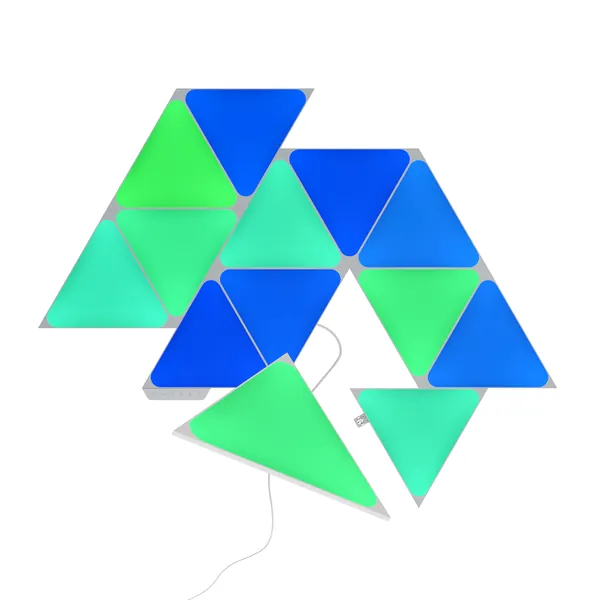 Nanoleaf Shapes- Triangle Smarter Kit Bundle (13 Panels) - 