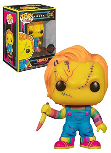 Bride of Chucky Black Light Pop! Vinyl Figure - Entertainment Earth Exclusive