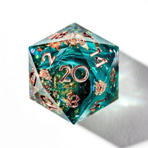 Mossy Glade 7-Piece Polyhedral Dice Set | Default Title