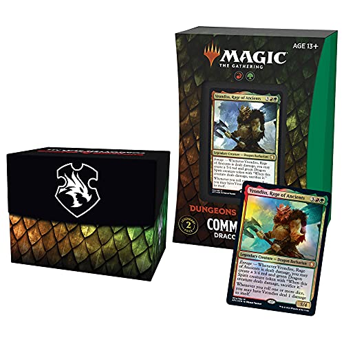 Magic: The Gathering Adventures in the Forgotten Realms Commander Deck – Draconic Rage (Red-Green) - Draconic Rage