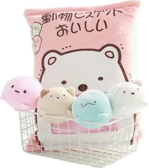 Teeny Weeny Plush Balls (8 VARIANTS) - Pink Assorted (4 pieces)