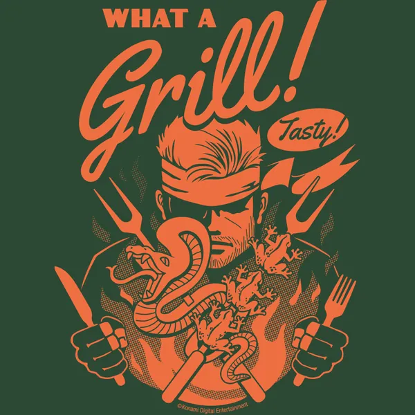 Metal Gear Solid - What a Grill Apron - Fangamer Europe