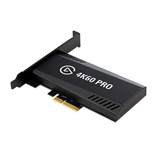 Elgato 4K60 Pro MK.2, Internal Capture Card, Stream and Record 4K60 HDR10 with ultra-low latency on PS5, PS4 Pro, Xbox Series X/S, Xbox One X, in OBS, Twitch, YouTube, for PC - 4K60 Pro