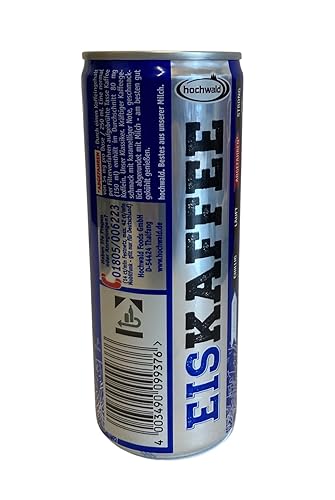 Hochwald Eiskaffee Dose Einweg 250ml 24 x 250 ml, incl. 6€ Pfand